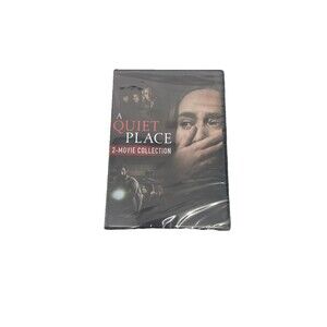 A Quiet Place 2-Movie Collection DVD Horror Sci-Fi Part 1 & 2